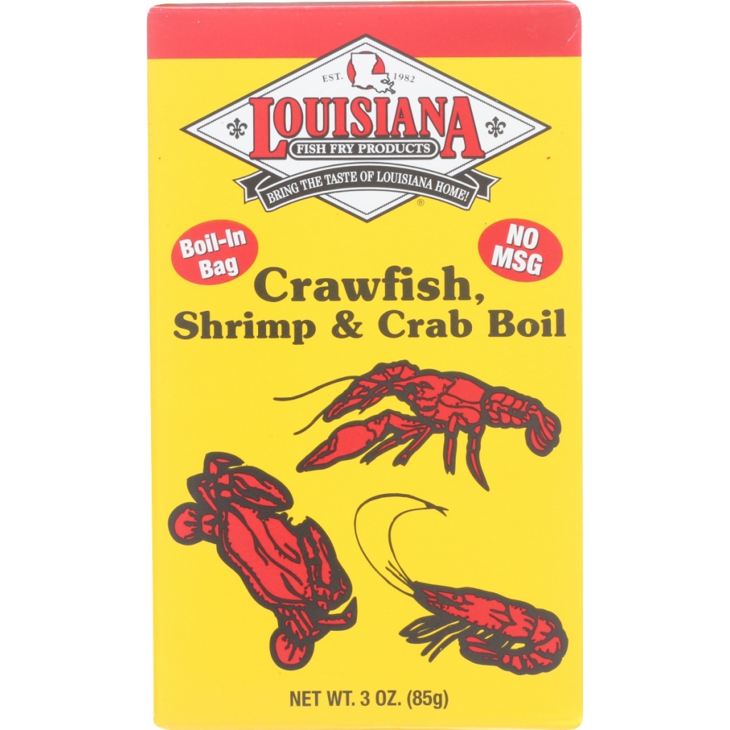 Crab Boil Seed Bag - Convenient Seasoning Blend - 3 oz