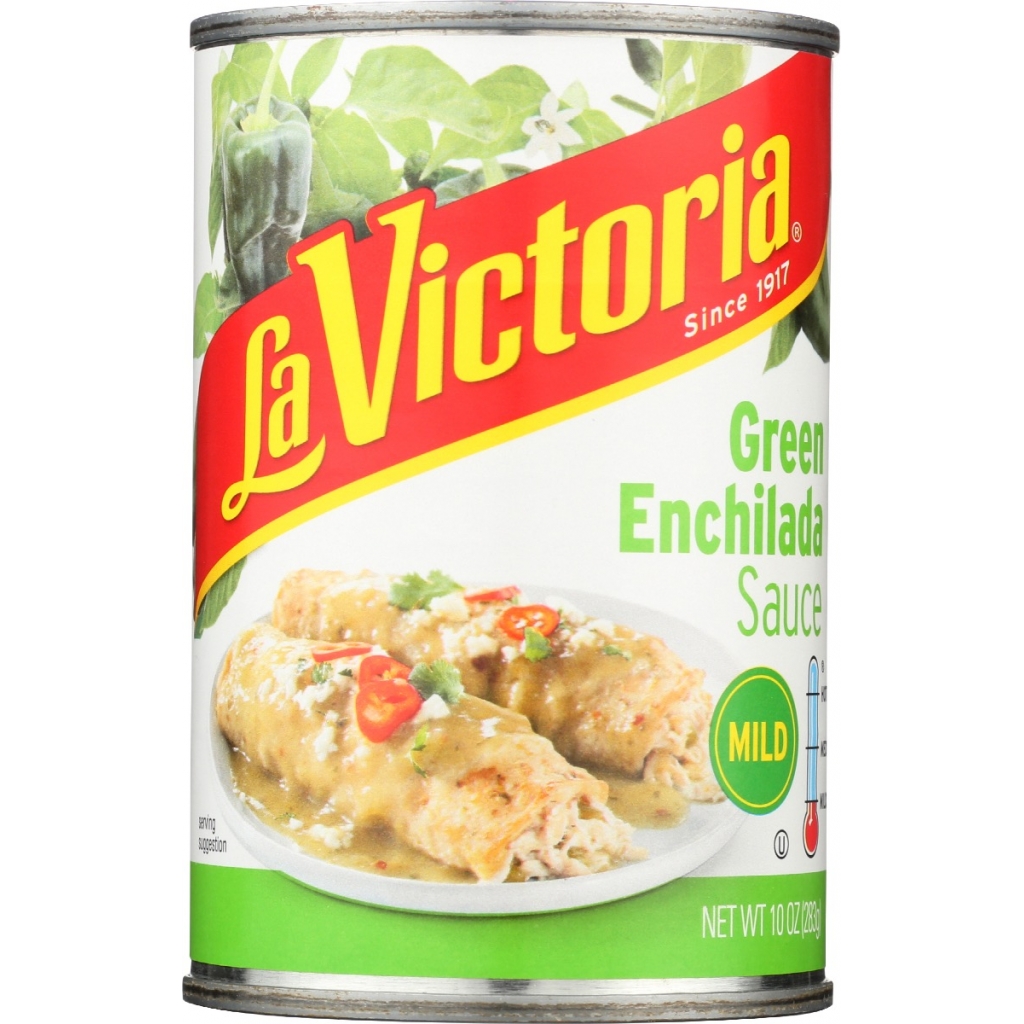 LA VICTORIA® Green Enchilada Sauce: Mild Flavor Enhancement