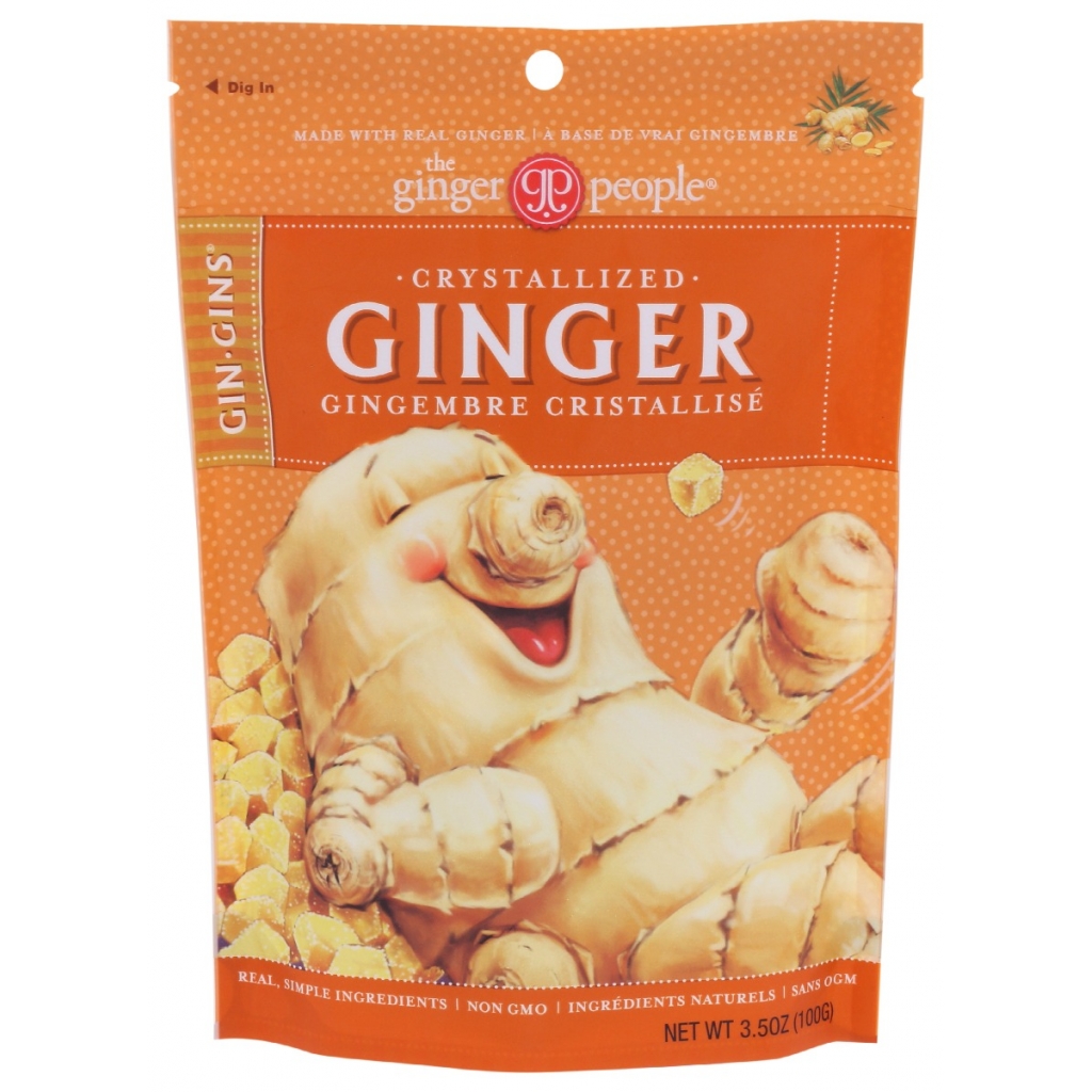 Gin Gins Crystallized Ginger Treats, 3.5 oz