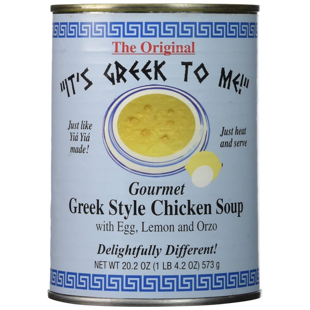 Gourmet Greek Style Chicken Soup (20.2 oz) - Classic Comfort