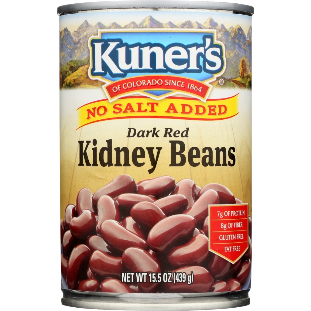 Dark Red Kidney Beans, No Salt Added