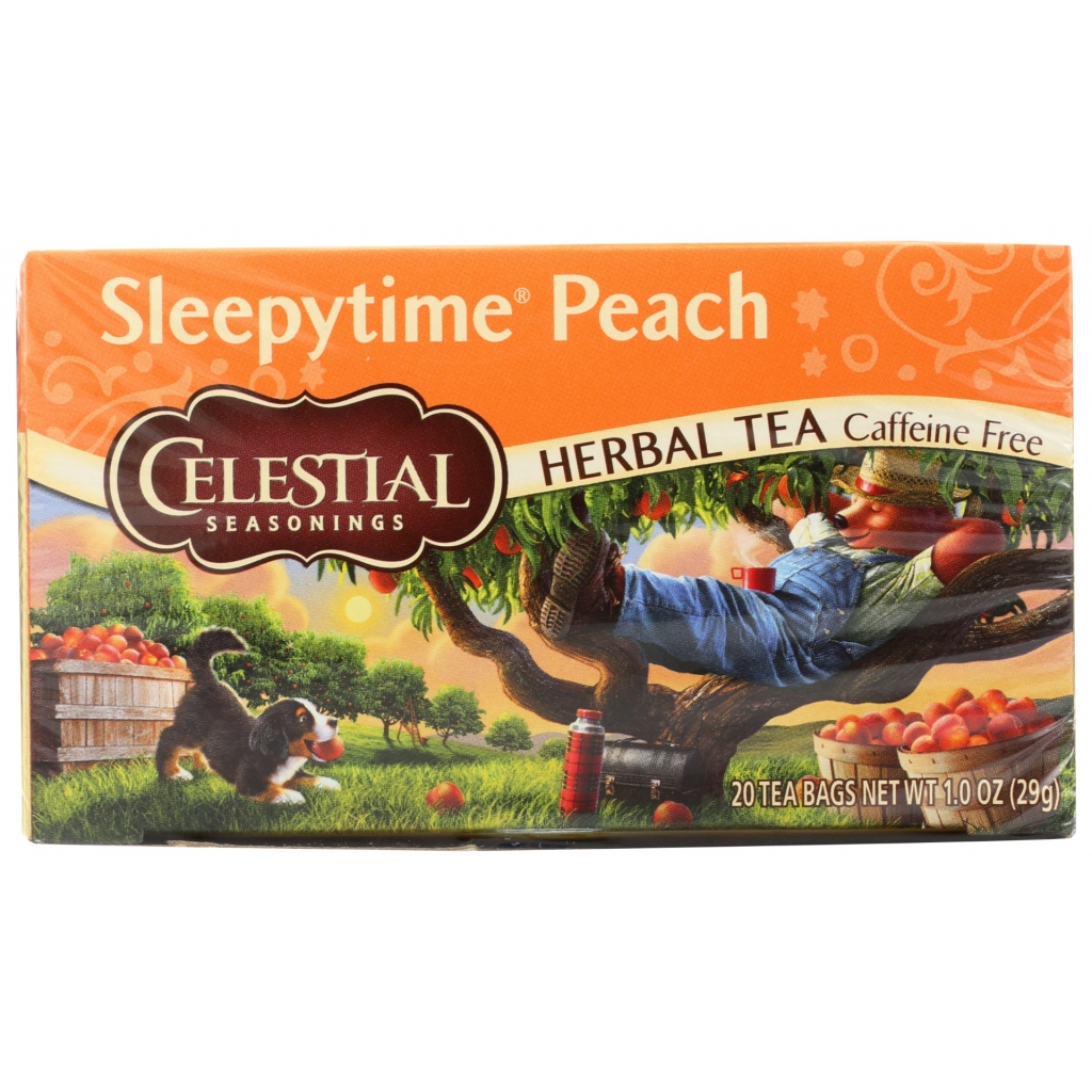 Peach Sleepytime Tea - Herbal Blend - 20 Bags