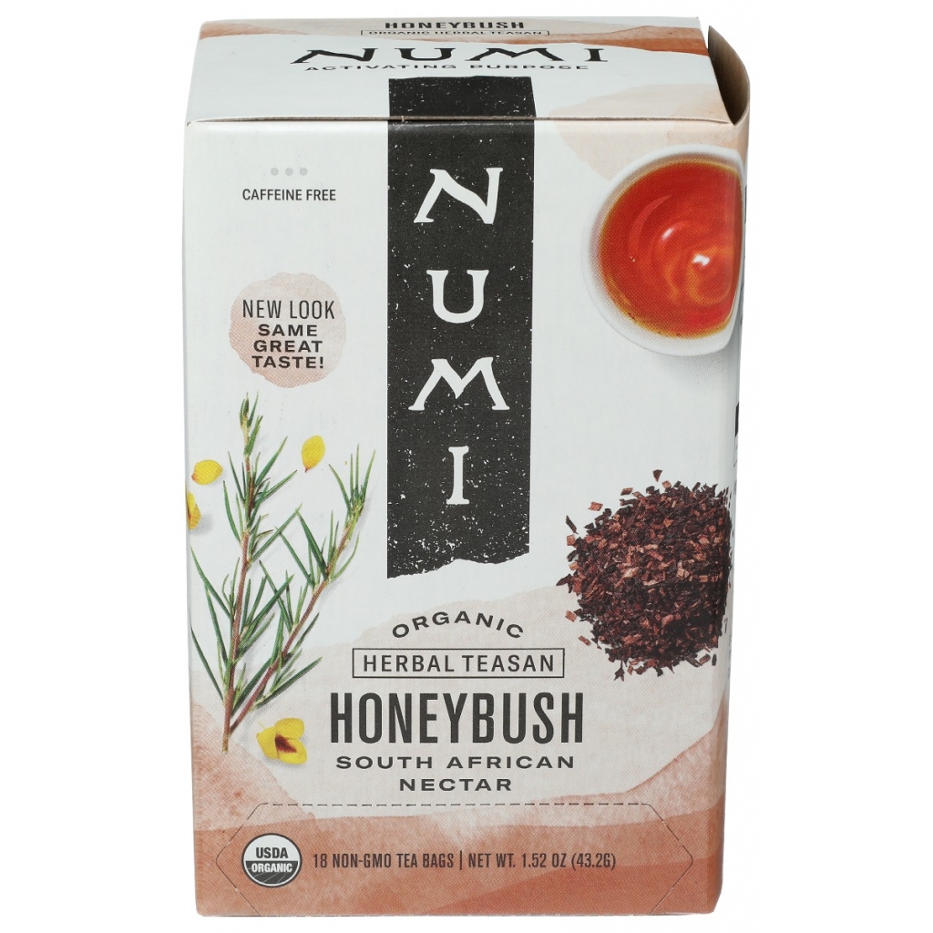 Honeybush Herbal Tea - 18 Bags - Naturally Caffeine-Free