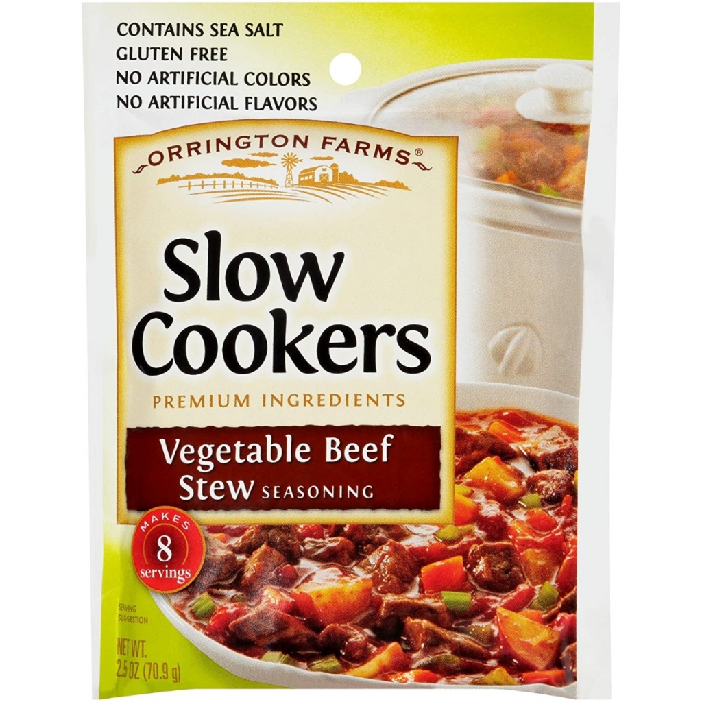 Vegetable Beef Stew Slow Cooker Seasoning - 2.5 oz.