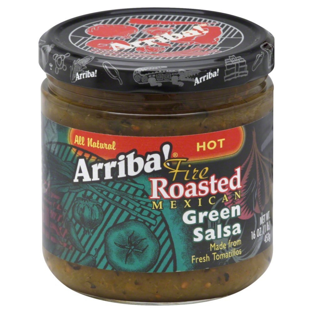 Fire Roasted Mexican Green Salsa, 16 oz