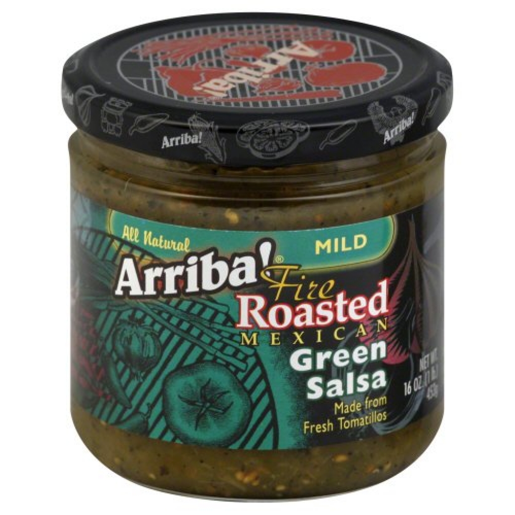 Mild Fire Roasted Mexican Green Salsa - 16 oz