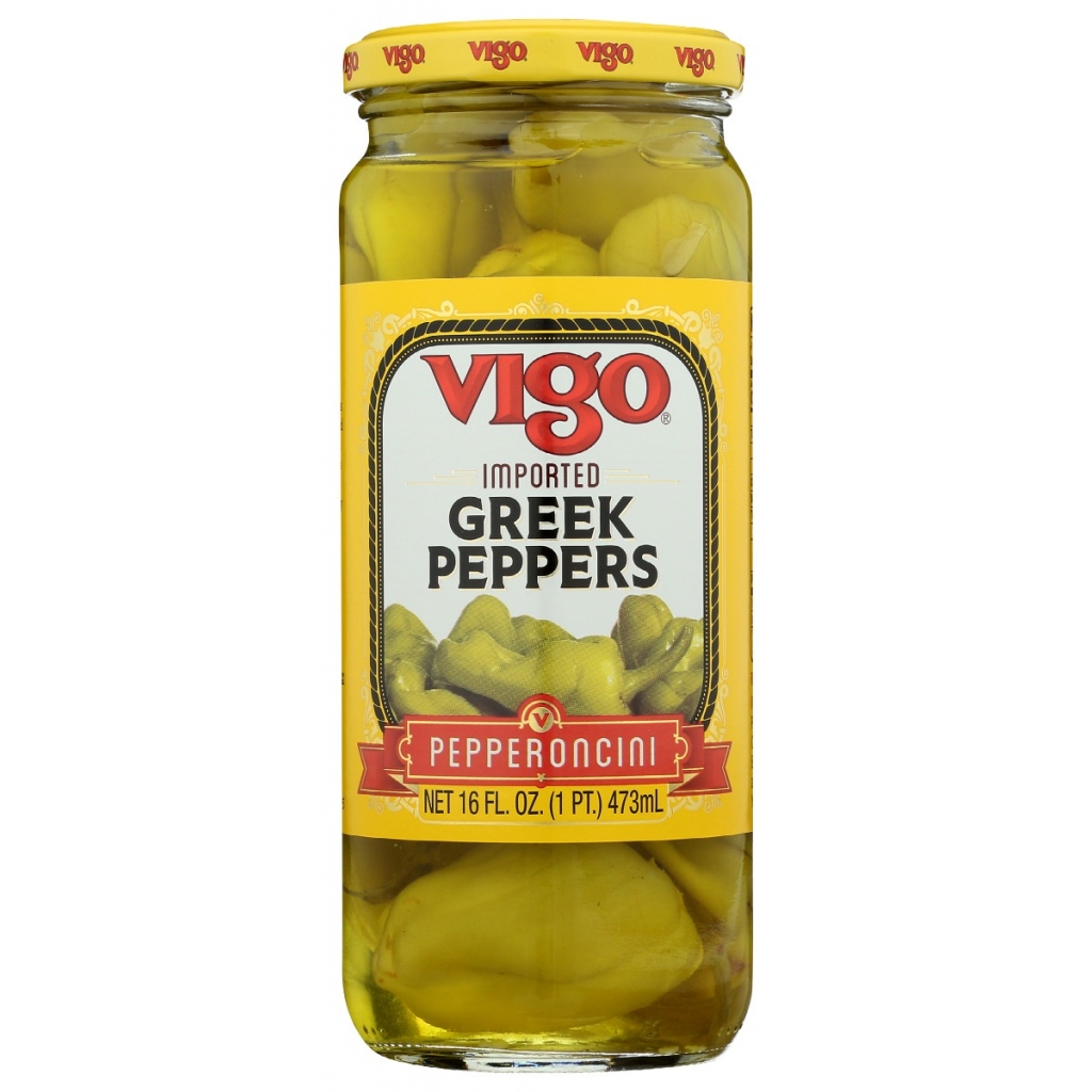 Greek Pepperoncini - 16 oz - Zesty Addition