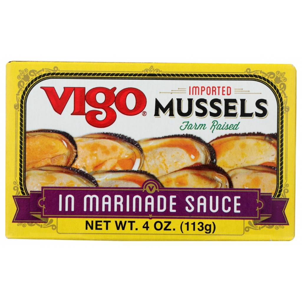 Mussels in Marinade Sauce - 4 oz