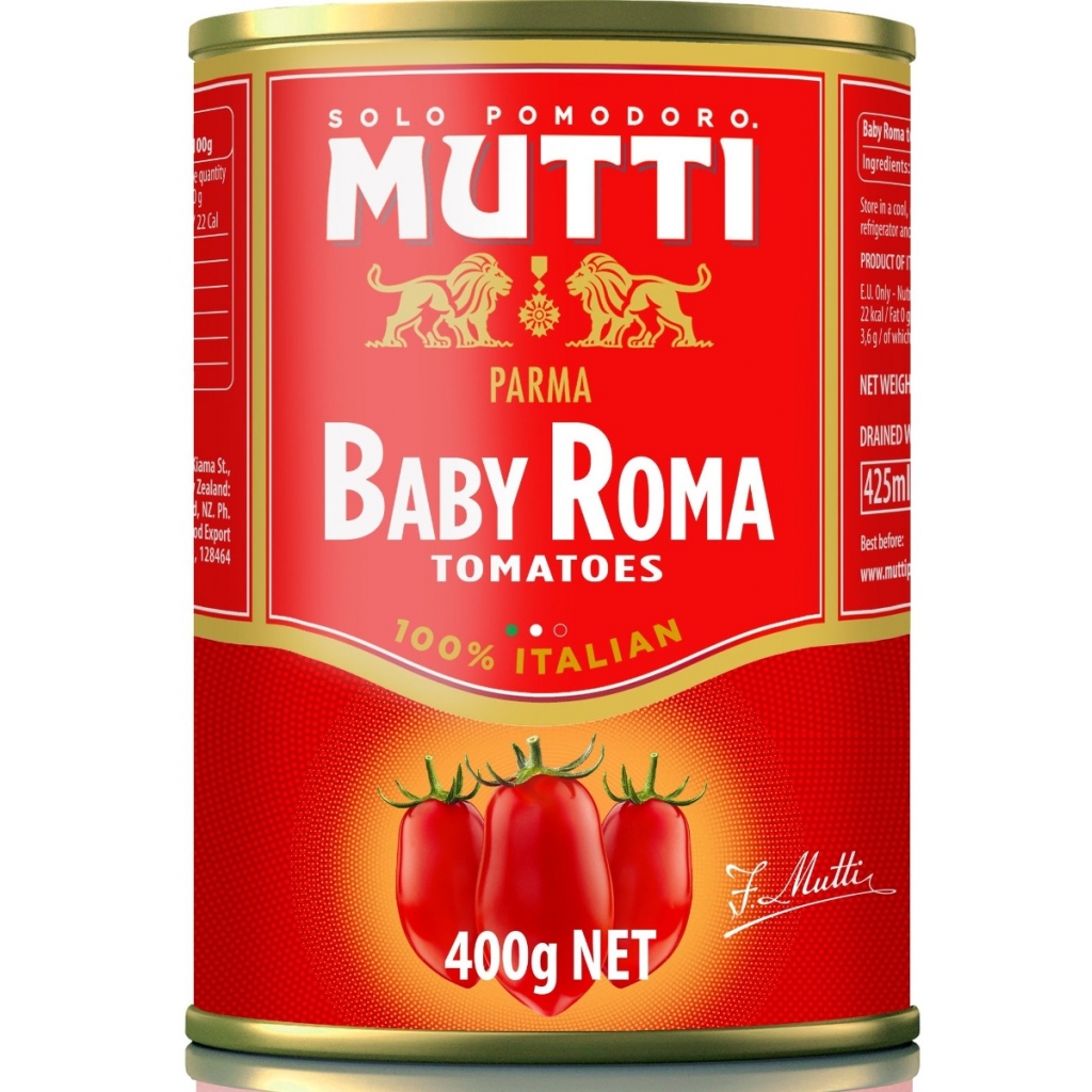 Mutti® Baby Roma Tomatoes, 14 oz - Sweet and Delicious