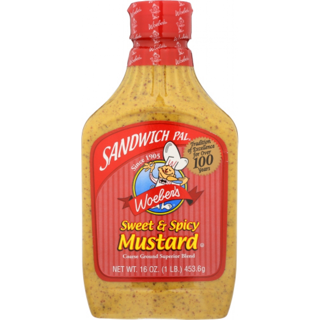 Sweet and Spicy Mustard Sandwich Spread, 16 oz