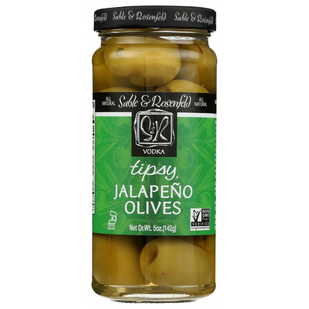 Stuffed Jalapeno Tipsy Olives, 5.3 oz