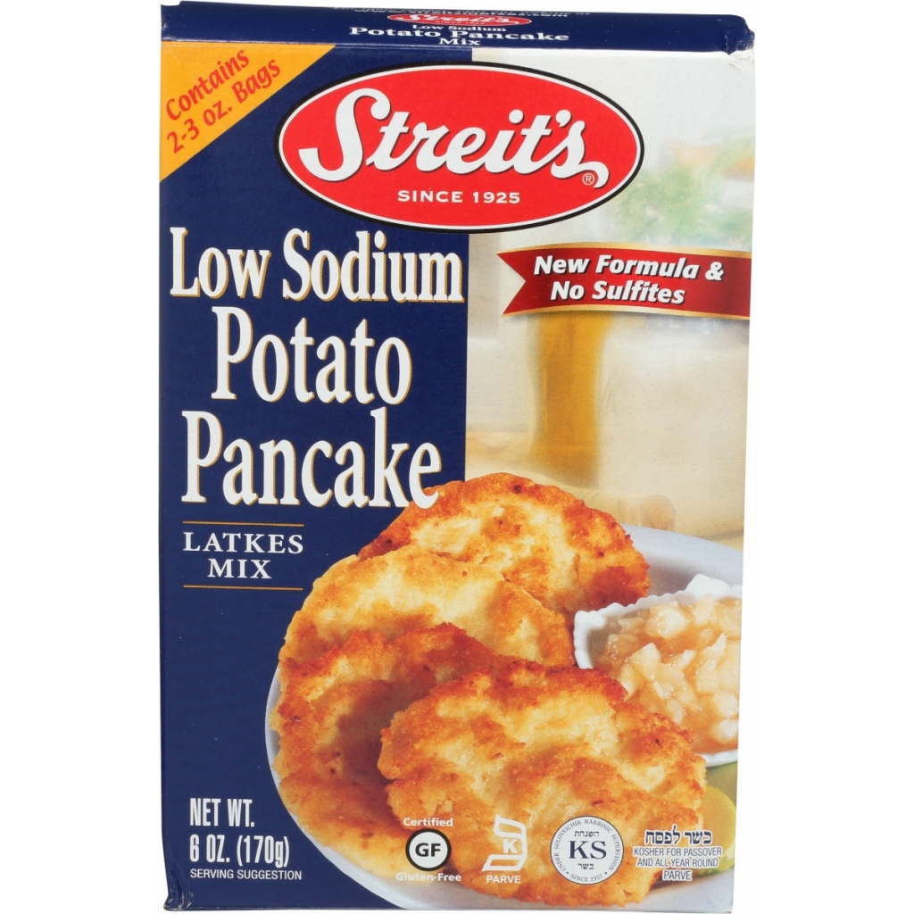 Low Sodium Potato Pancake Latkes Mix