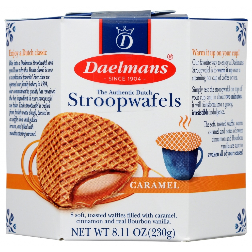 Caramel Stroopwafels in Luxurious Hexa Box