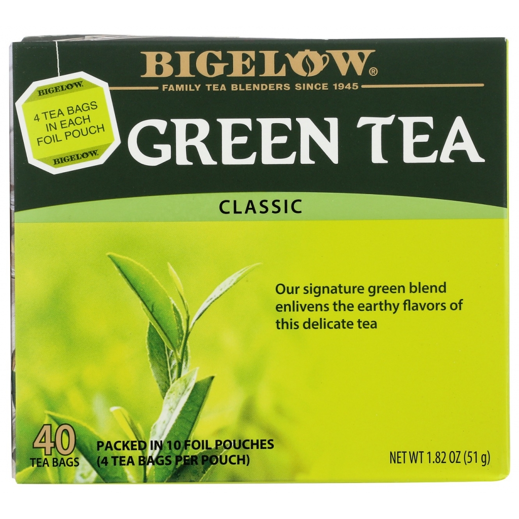 Classic Green Tea - 40 Bags, 1.82 oz