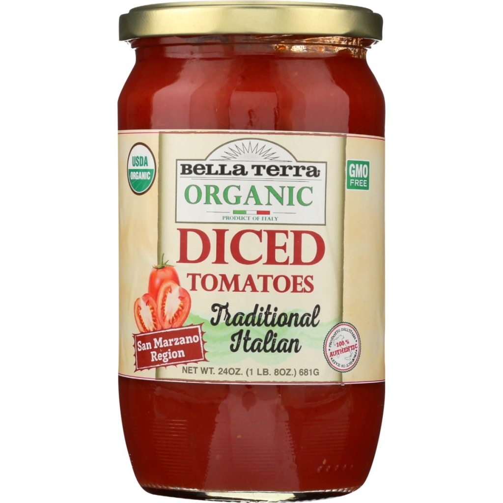 San Marzano Diced Tomatoes - 24 oz