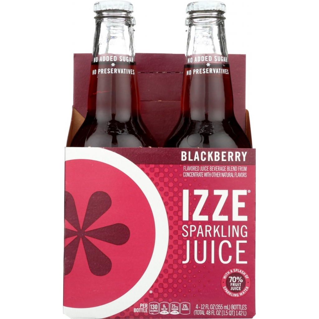 IZZE Sparkling Blackberry 4-Pack