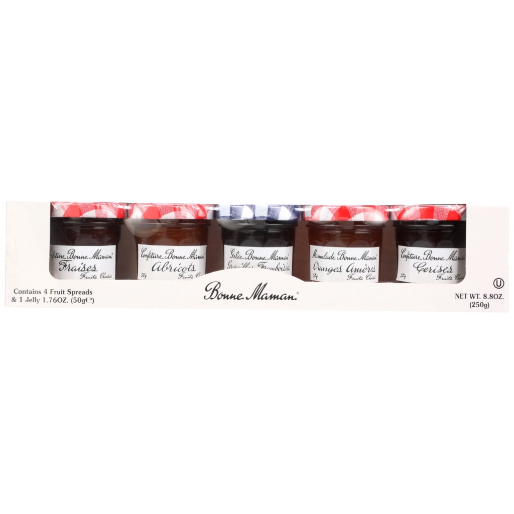 Artisanal Bonne Maman Preserves 5-Pack Holiday Gift Set - 8.8 oz