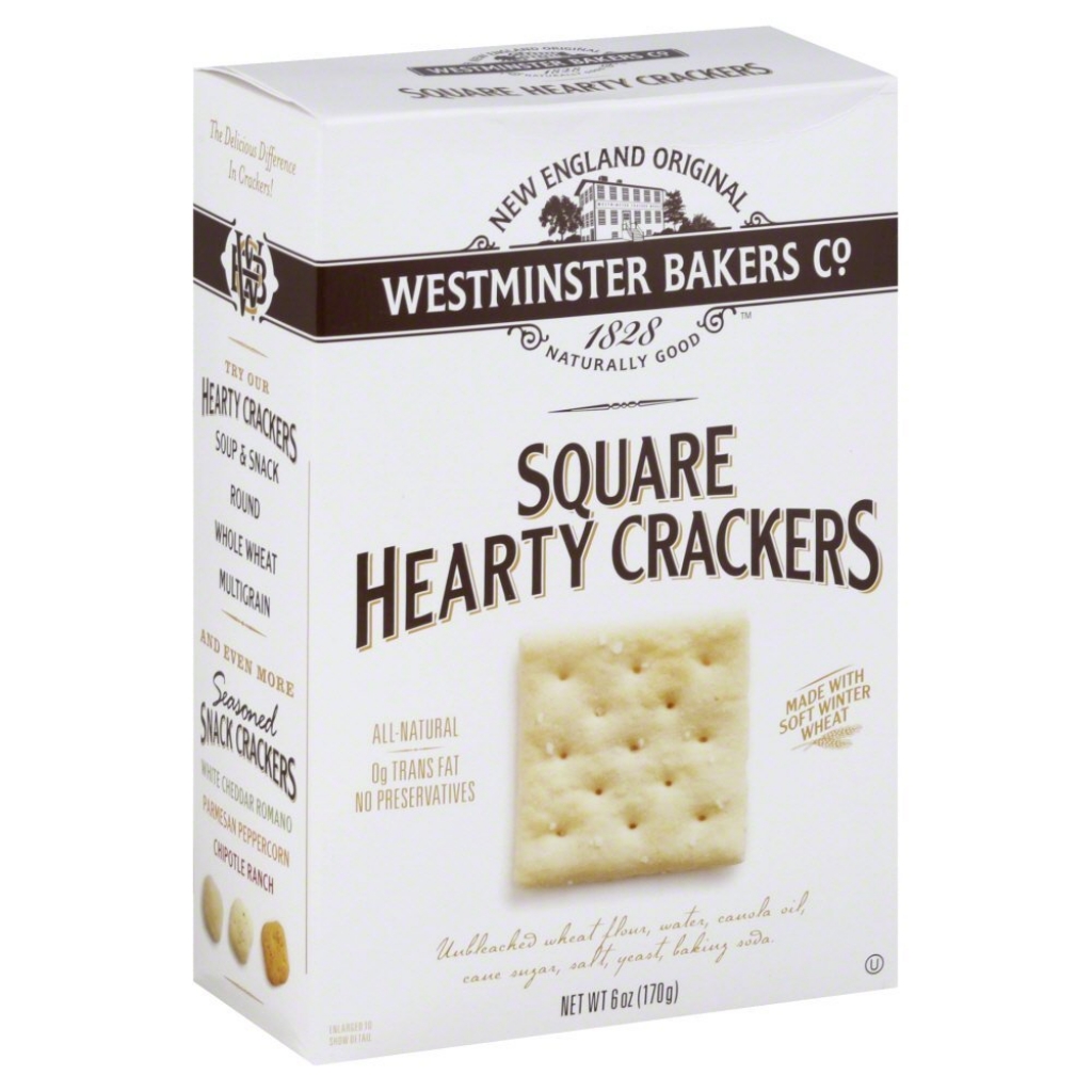 Hearty Squares Crackers - 6 oz