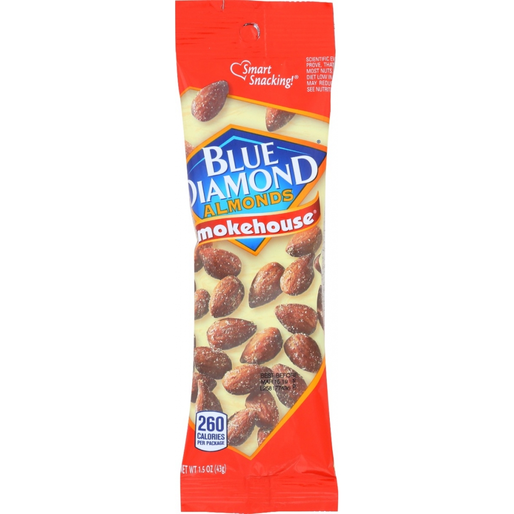 Smokehouse Almond Tube - 1.5 oz