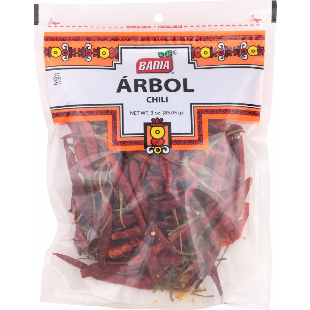 Arbol Chili Pods, 3 oz