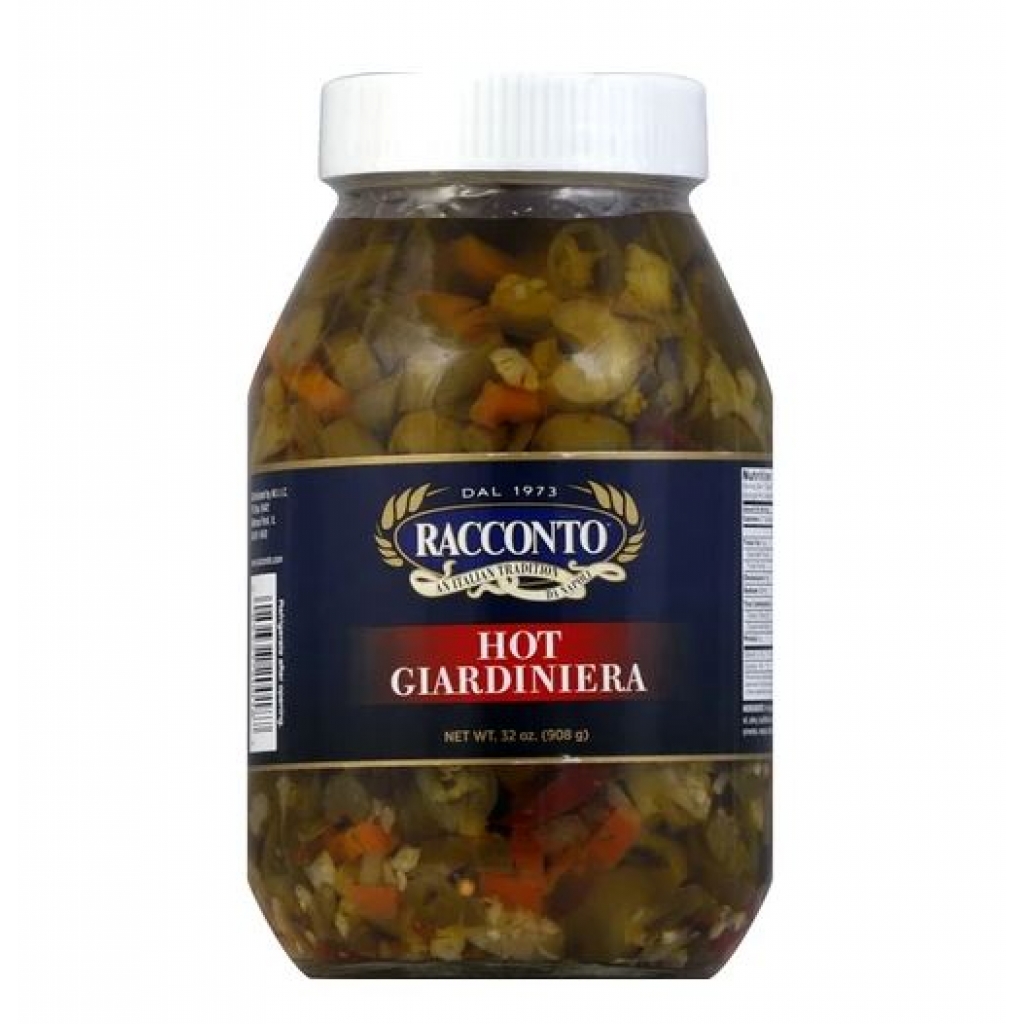 Racconto Hot Giardiniera Relish, 32 oz