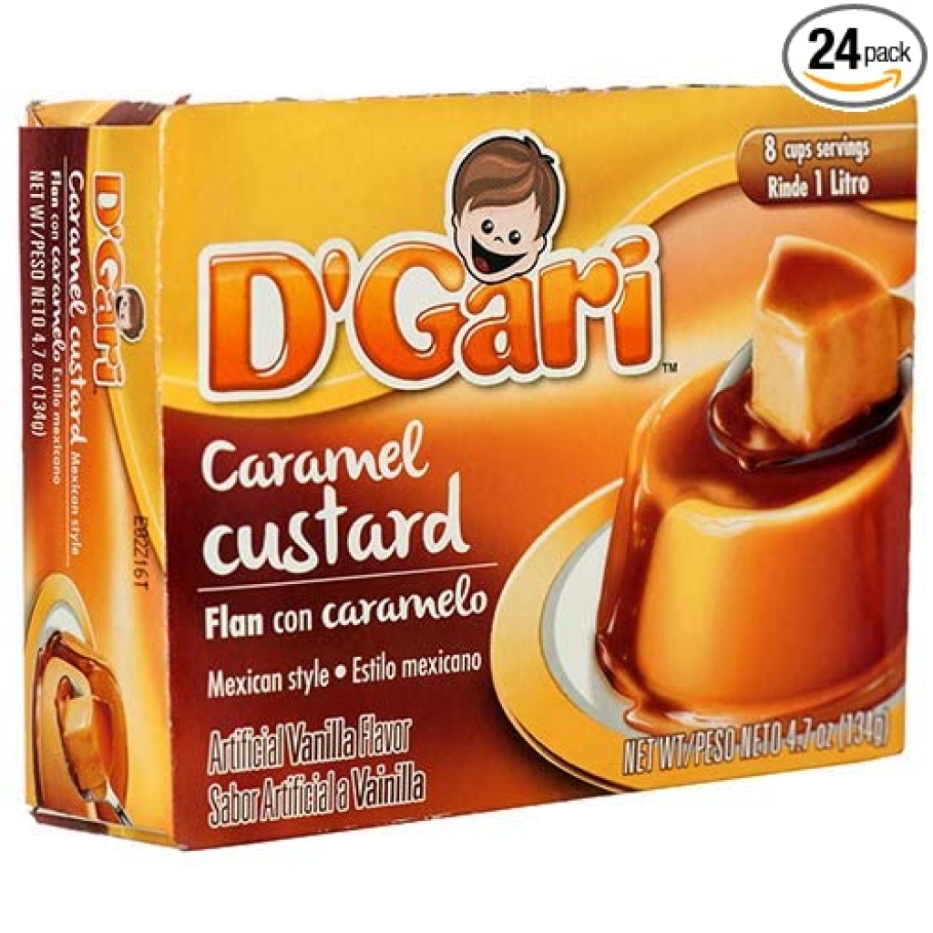 Vanilla Flavored Caramel Custard Flan - 5 oz