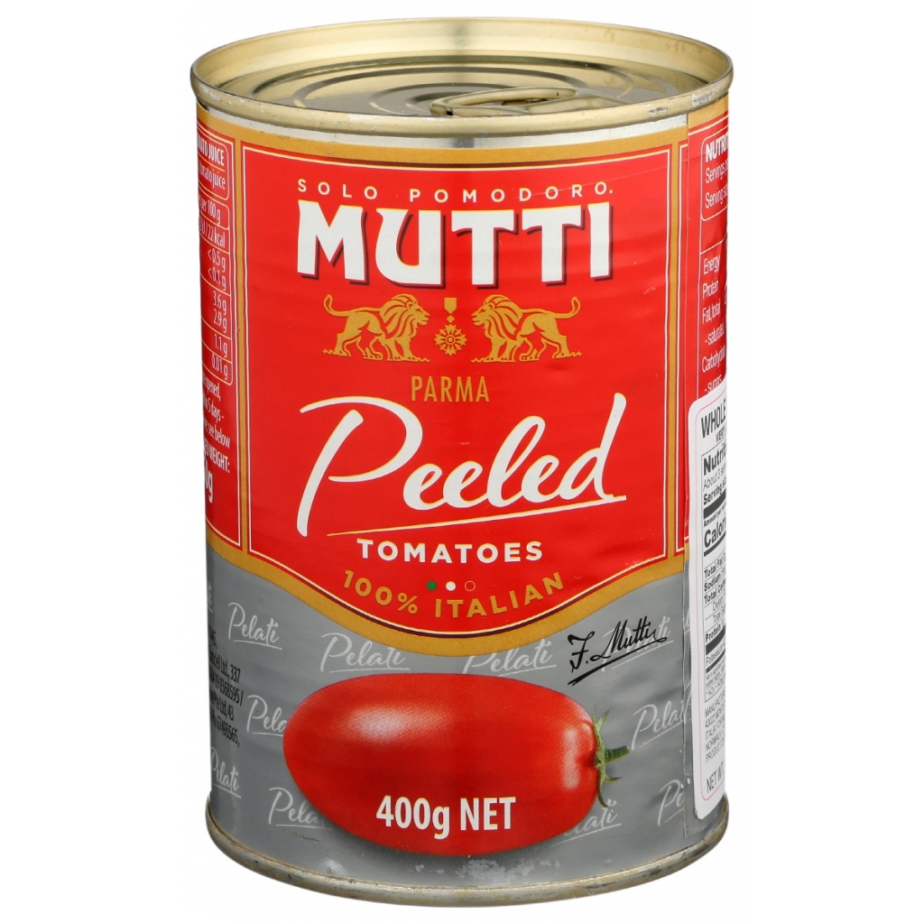 Mutti Peeled Tomatoes - Italian Quality