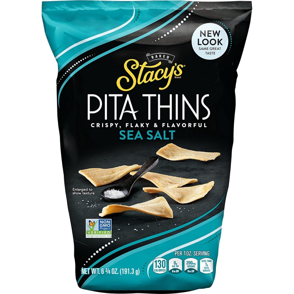 Light & Flaky Pita Thins with Sea Salt, 6.75 oz