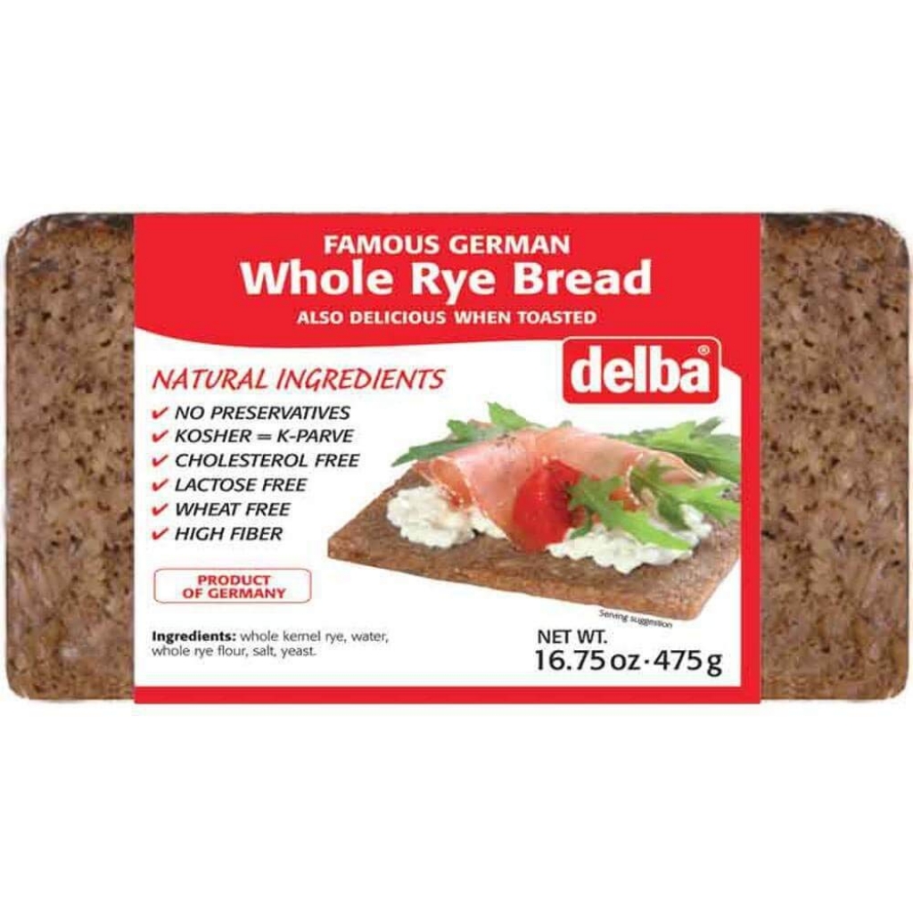 Whole Rye Bread without Preservatives