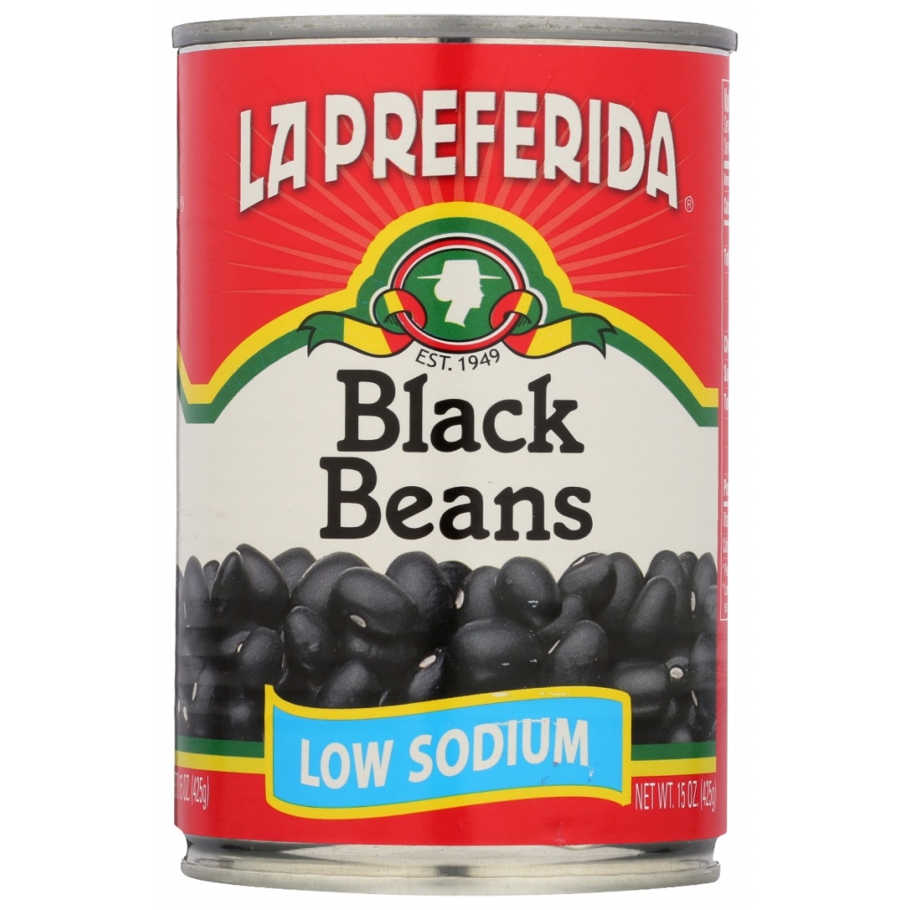 Low Sodium Black Beans - 15 oz