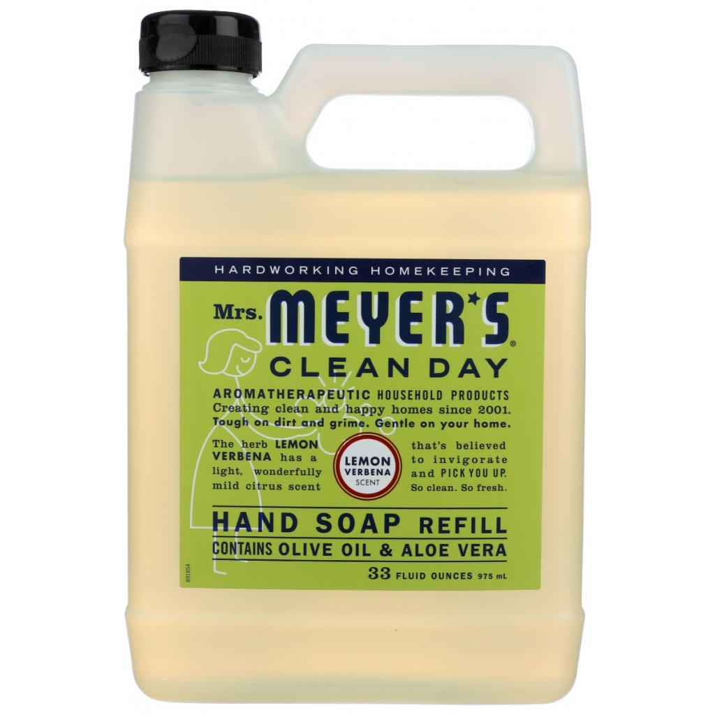 Garden-Fresh Lemon Verbena Hand Soap - Gentle Clean