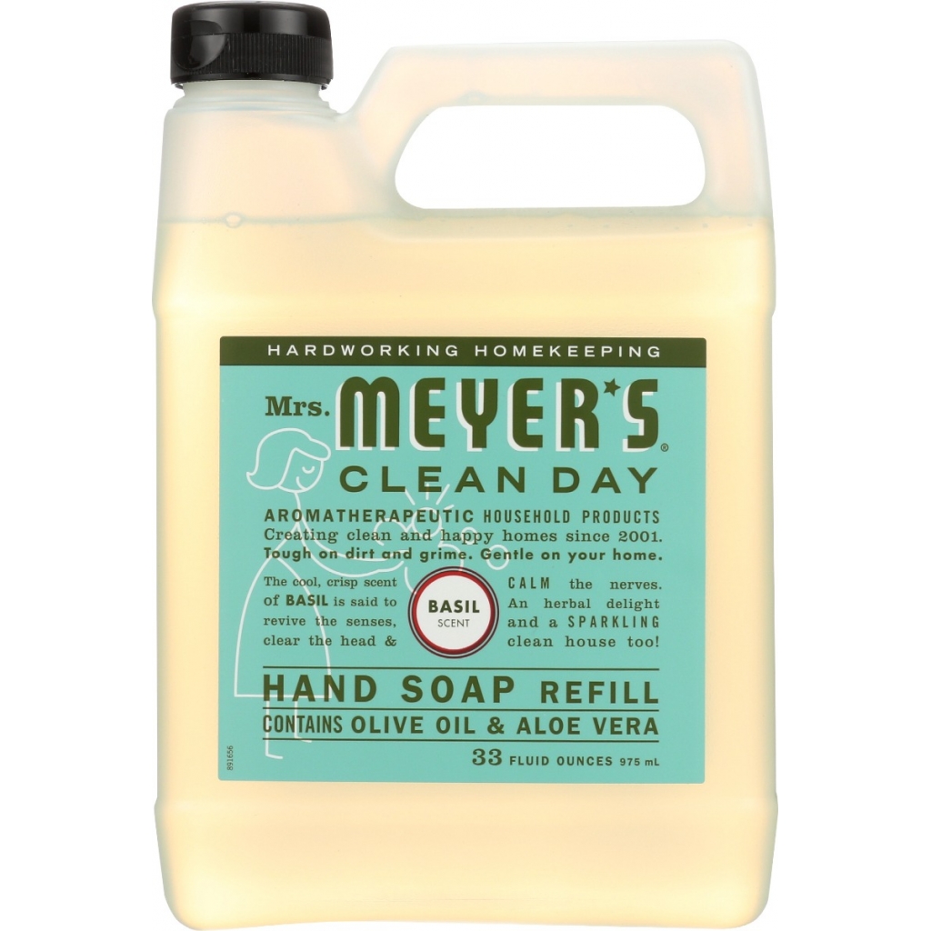 Liquid Basil Soap Refill - 33 oz