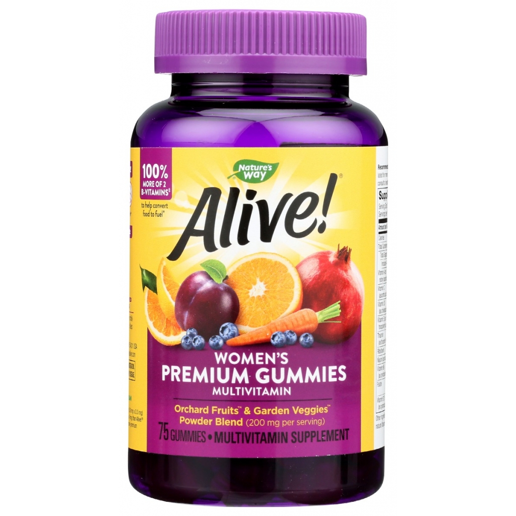 Alive! Premium Women's Multivitamin Gummies, 75 pcs