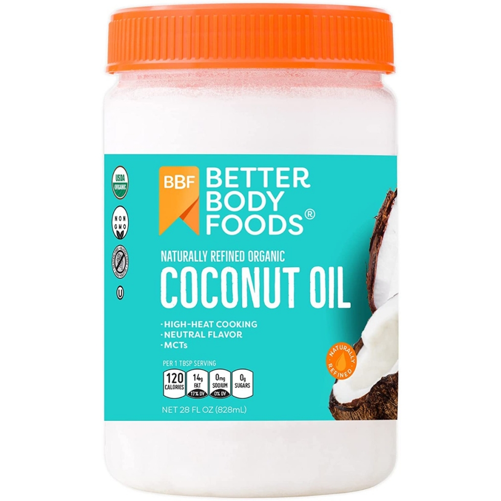 Naturally Refined Organic Coconut Oil - 28 oz