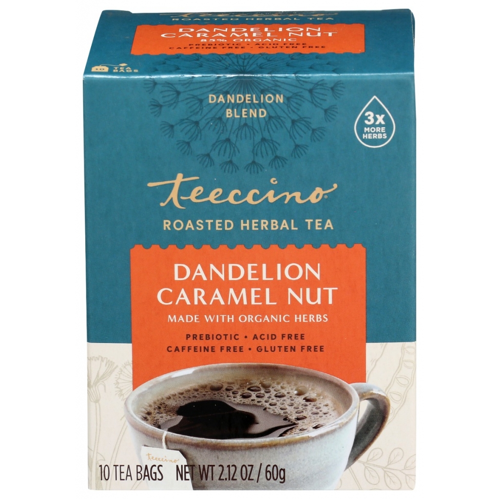 Dandelion Caramel Nut Herbal Tea - 10 ct