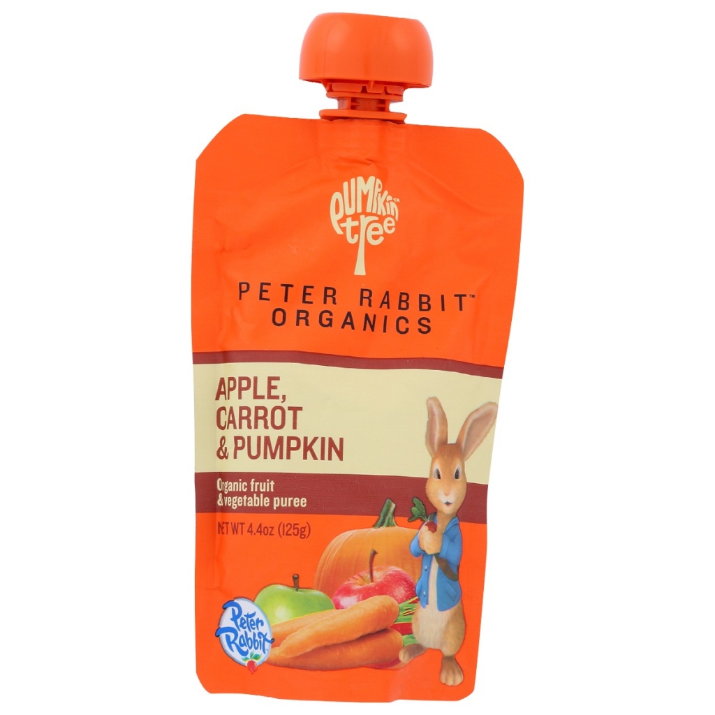 Apple, Carrot & Pumpkin Squeeze Pouch - Convenient Snack Time