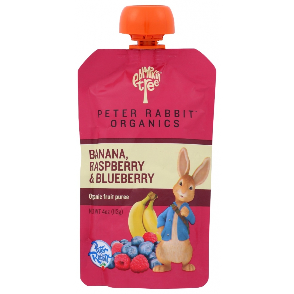 Banana, Raspberry & Blueberry Pouch - 4 oz