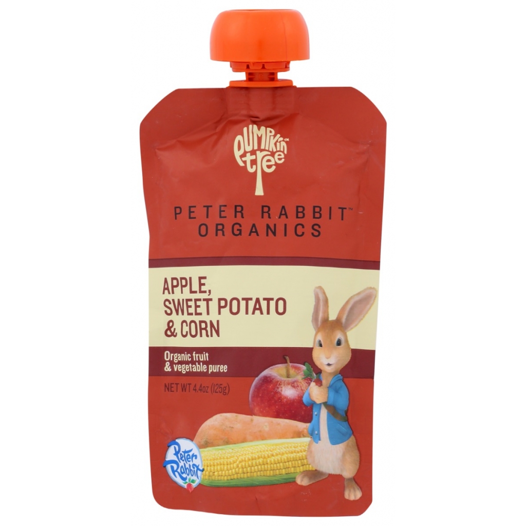 Apple, Sweet Potato & Corn Puree - 4.4 oz