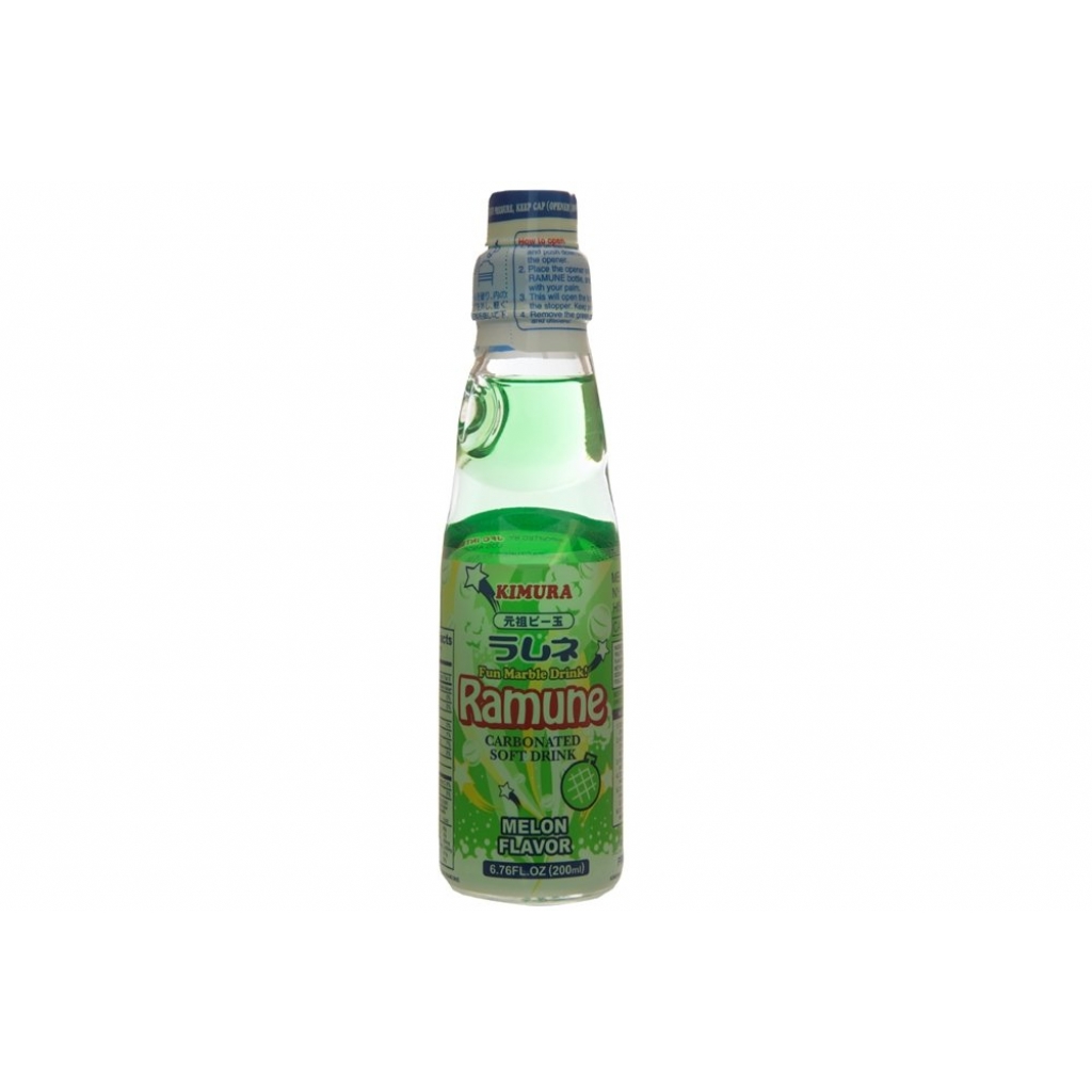 Melon Flavor Ramune Soft Drink - 6.76 fl oz