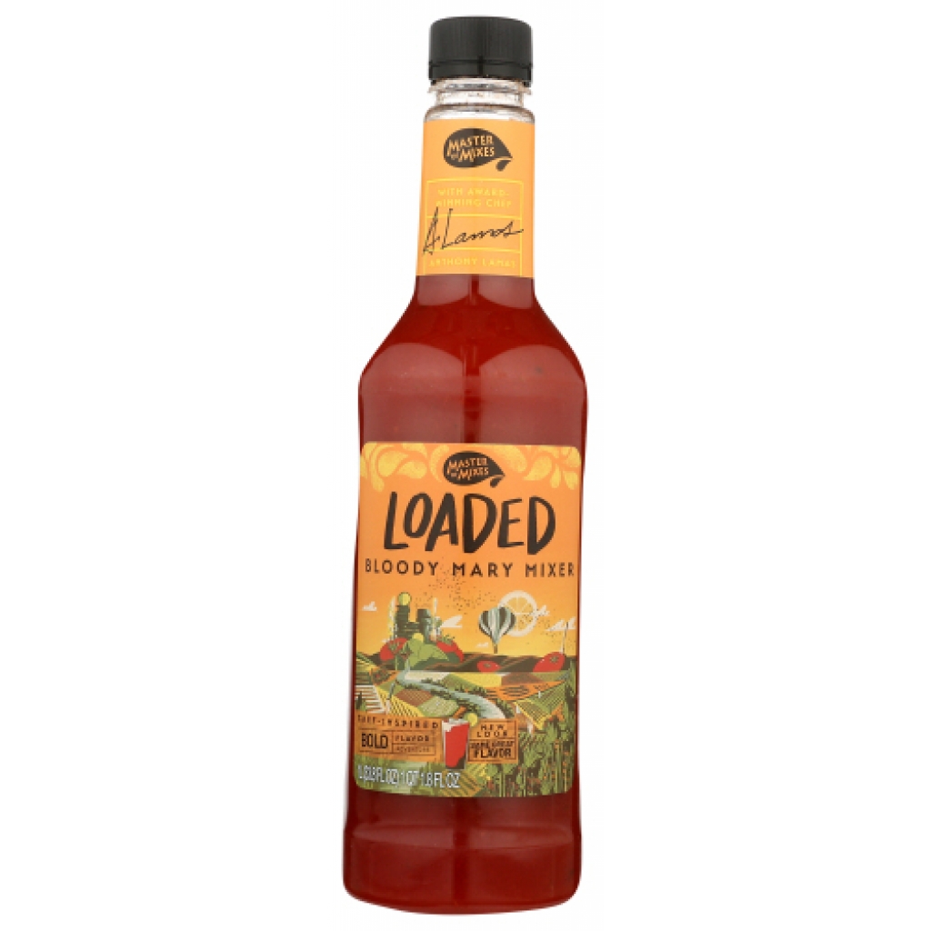 Loaded Bloody Mary Mix, 33.8 oz - Bold Flavor Experience