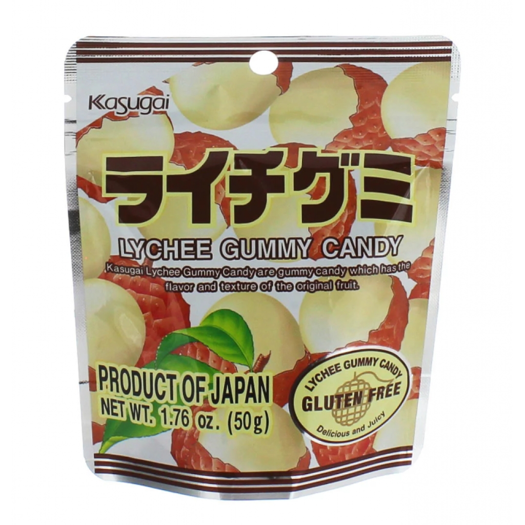 Lychee Gummy Candy - 1.76 oz