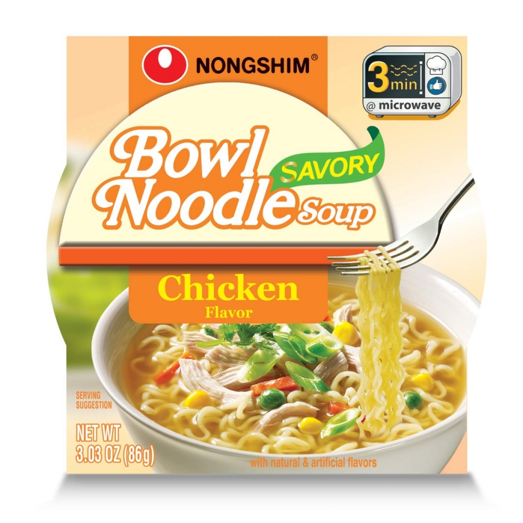 Nongshim Savory Chicken Bowl Noodle - 3.03 oz