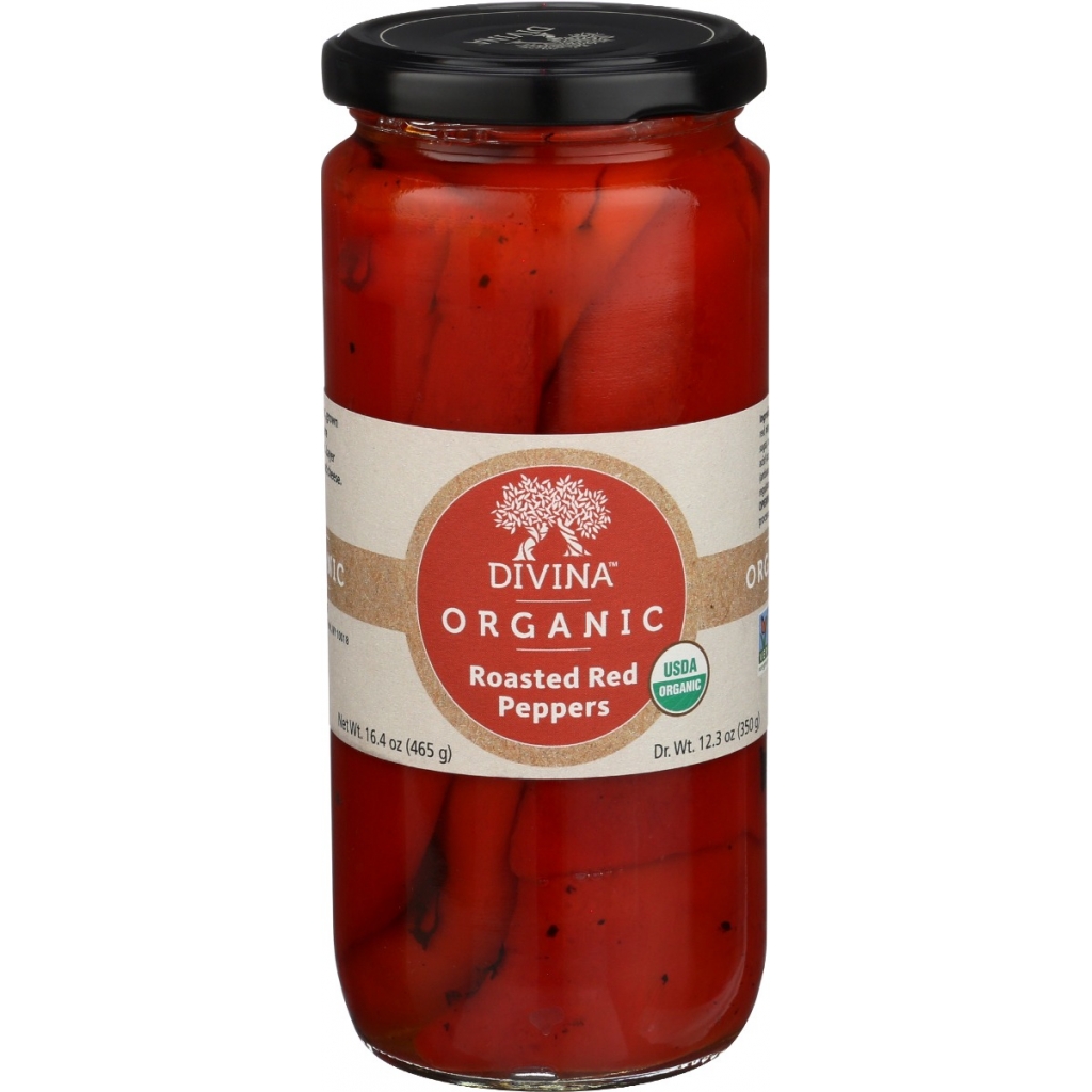 Whole Roasted Red Peppers - 12.3 oz