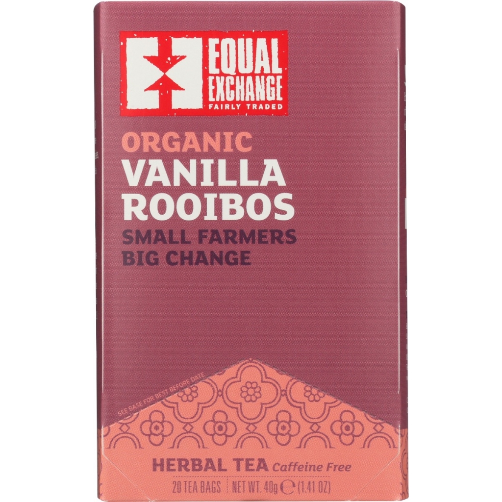 Premium Organic Vanilla Rooibos Tea Bags