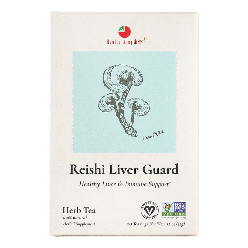 Reishi Liver Guard Herbal Tea, 20 Bags