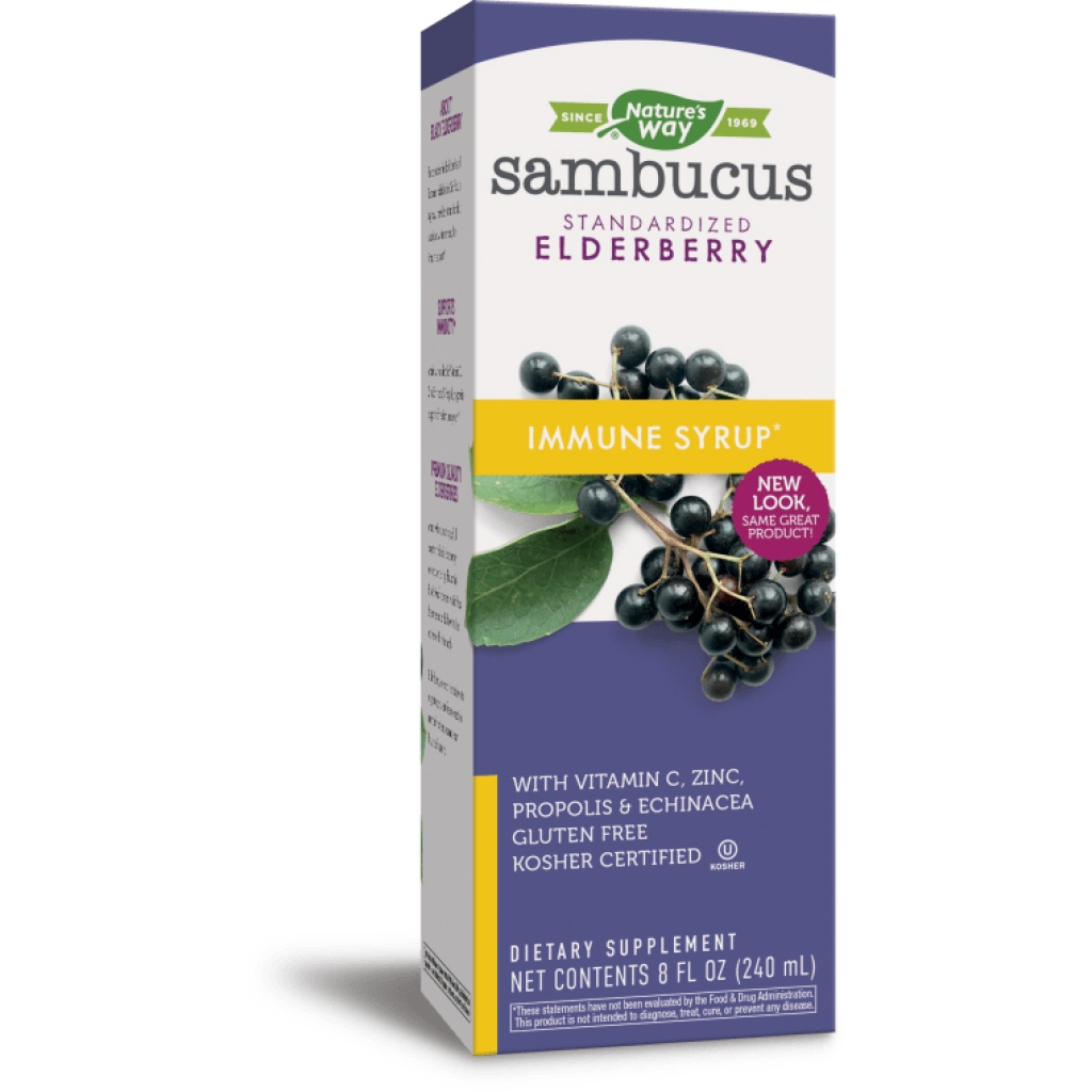 Sambucus Elderberry Immune Health Syrup – 8 fl oz