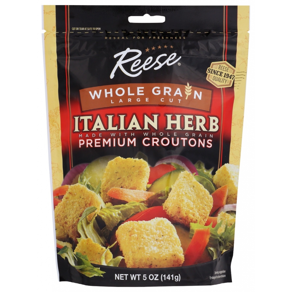 Whole Grain Italian Herb Croutons - Savory Addition