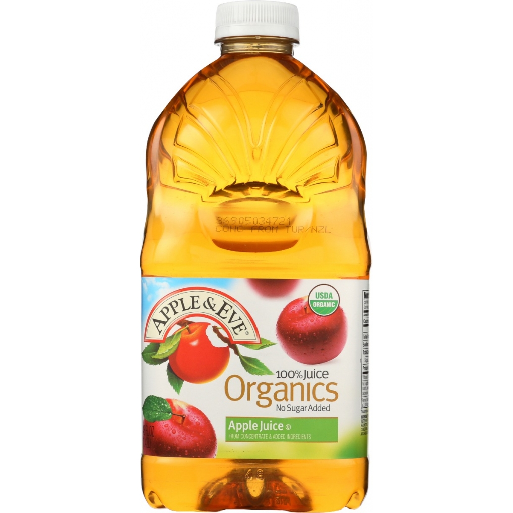 100% Organic Apple Juice, 48 fl oz