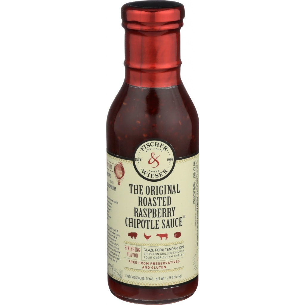 Award-Winning Roasted Raspberry Chipotle Sauce - 15.8 oz