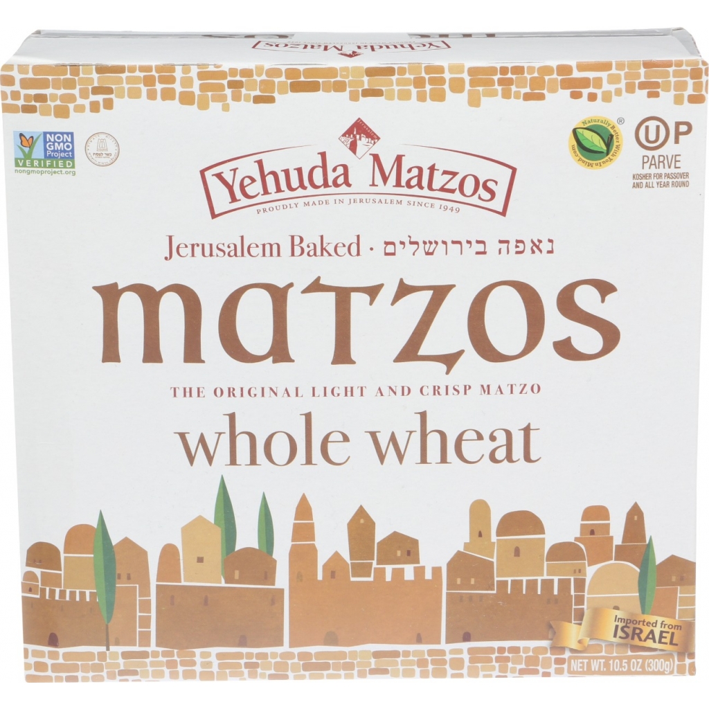 Whole Wheat Daily Matzo Thins